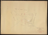 Plan du cadastre rénové - Ponches-Estruval : section A