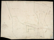Plan du cadastre napoléonien - Vironchaux : Bois de Saint Saulve (Le), D