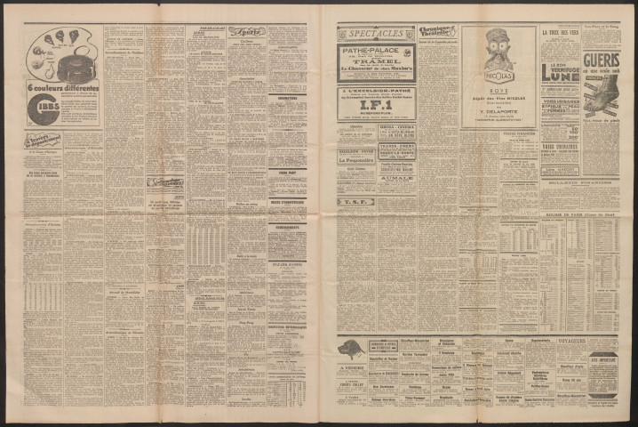 Le Progrès de la Somme, numéro 19614, 11 mai 1933