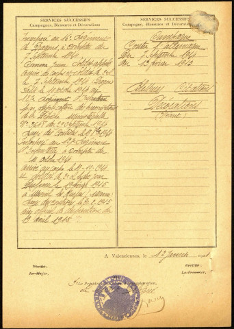 Lavielle, Raymond Charles, né le 25 janvier 1894 à Oresmaux (Somme), classe 1914, matricule n° 330, Bureau de recrutement d'Amiens