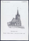 Gavrelles (Pas-de-Calais) : église Saint-Vaast - (Reproduction interdite sans autorisation - © Claude Piette)