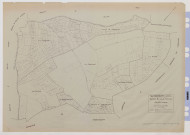 Plan du cadastre rénové - Toutencourt : section E