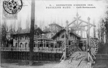 Exposition d'Amiens 1906 - Pavillon bleu - Café-restaurant