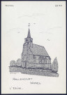 Hallencourt-Wanel : église - (Reproduction interdite sans autorisation - © Claude Piette)