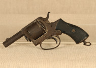 Pistolet d'ordonnance, canon court au fût octogonal