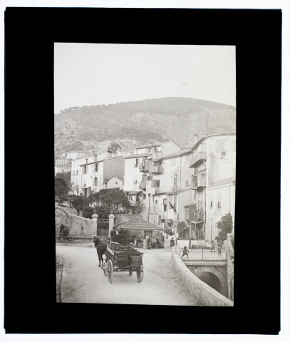 Une rue de Villefranche - avril 1905