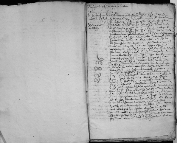 Etude de Me Jean Daiz à Amiens (étude n°22). Minutes de l'année 1647