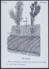 Allery : petit calvaire à l'angle sud-ouest du cimetière - (Reproduction interdite sans autorisation - © Claude Piette)
