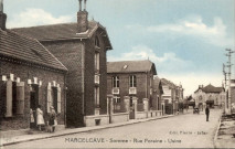 Marcelcave. Somme. Rue Foraine. Usine