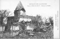 Retraite des Allemands - Guerre 1914-15-16-17... Château de Ham - German Retreat War 1914-15-16-17... Ham Castle