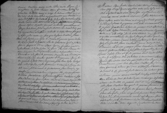 Etude de Me Grégoire Rault à Amiens (étude n°21). Minutes de l'année 1732