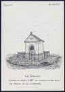Le Crotoy : la chapelle datée 1857 - (Reproduction interdite sans autorisation - © Claude Piette)