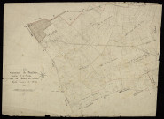Plan du cadastre napoléonien - Rosières-en-Santerre (Rosières) : Chemin de Lihons (Le), B2