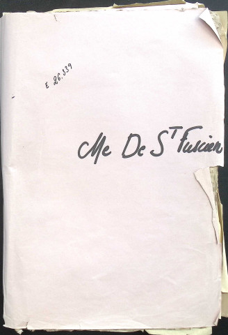Etude de Me François De Saint-Fuscien à Amiens (étude n°26). Minutes de des années 1617-1619