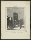Amiens,vue du Logis du Roi en 1826
