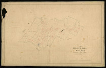 Plan du cadastre napoléonien - Beaumont-Hamel : Hameau d'Hamel (Le), développement de D