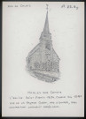 Marles-sur-Canche (Pas-de-Calais) : église Saint-Firmin, vue face ouest - (Reproduction interdite sans autorisation - © Claude Piette)
