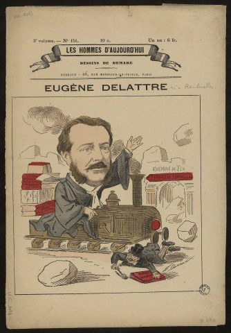 Eugène Delattre. H. Demarre. Titre du "Les hommes d'Aujourd'hui" 3ème volume N° 151. 10c