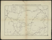 Carte Générale des chemins de fer projetés entre Beauvais et Amiens
