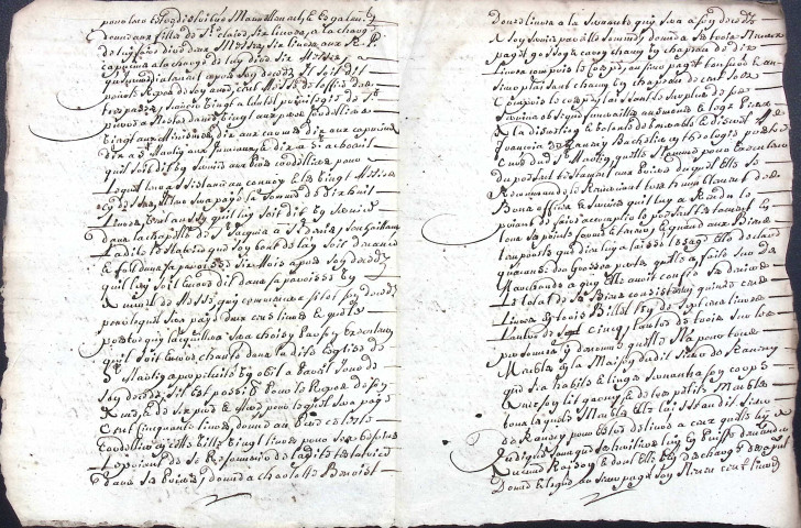 Etude de Me François Caron à Amiens (étude n°18). Minutes des années 1711-1726