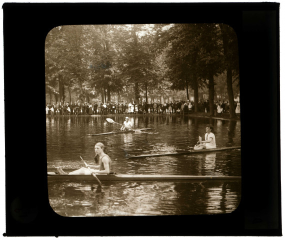 Amiens. Régates 1914