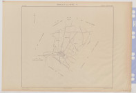 Plan du cadastre rénové - Sailly-le-Sec : tableau d'assemblage (TA)