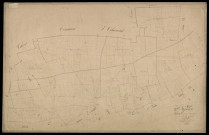 Plan du cadastre napoléonien - Franleu : Bosquet de Fienne (Le) ; Fosse aux Renards (La), D