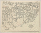 Amiens. Ministère de la Reconstruction et de l’Urbanisme.Plan totpographique régulier dressé en 1941, mis à jour en 1953. Feuille 6