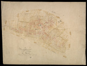 Plan du cadastre napoléonien - Bresles (Bresle) : Village (Le), A et B développées