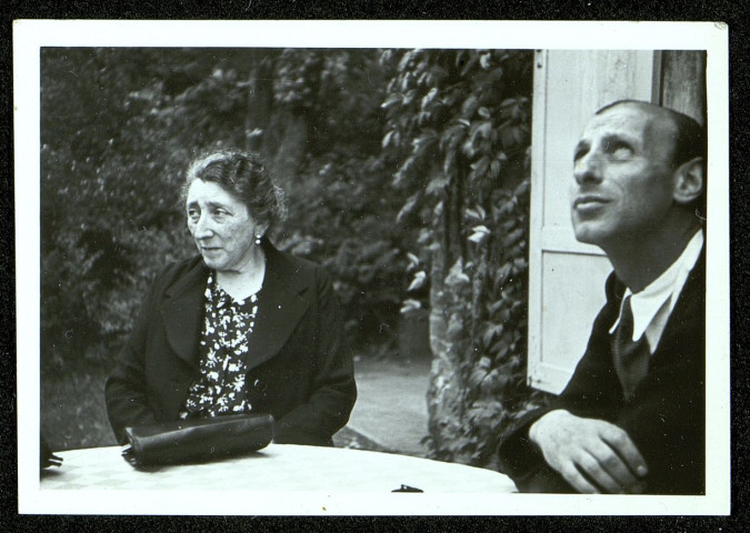 Berthe Dreyfus, Ferdinand Lazard et Valentin Bolch au Vésinet