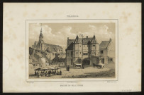 Picardie : maison de ville d'Auxi