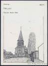 Hailles : église Saint-Vaast - (Reproduction interdite sans autorisation - © Claude Piette)