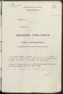 Registre indicateur, de Lapierre à Zygmunt, registre n° 2 (Conservation des hypothèques de Montdidier)