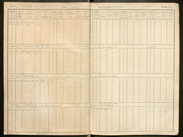 Répertoire des formalités hypothécaires, du 11/06/1929 au 09/11/1929, registre n° 390 (Péronne)
