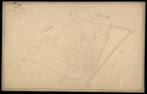 Plan du cadastre napoléonien - Cahon : Vallée à bonnet (La) ; Quatorze (les), A
