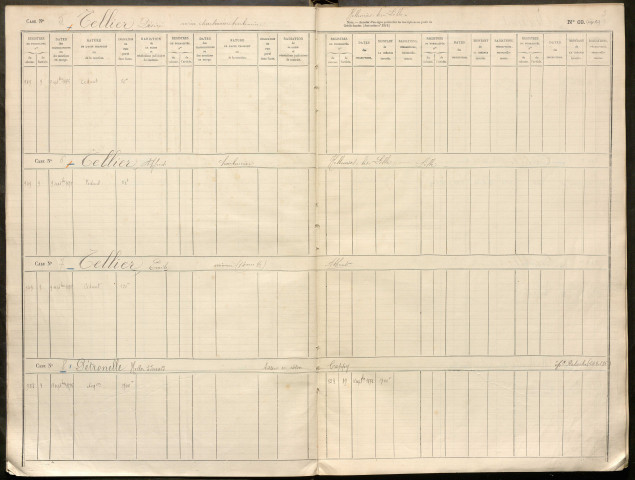 Répertoire des formalités hypothécaires, du 09/09/1875 au 22/02/1876, registre n° 255 (Péronne)