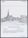 Crèvecoeur-le-Grand (Oise) : l'Église d'après Duthoit - (Reproduction interdite sans autorisation - © Claude Piette)