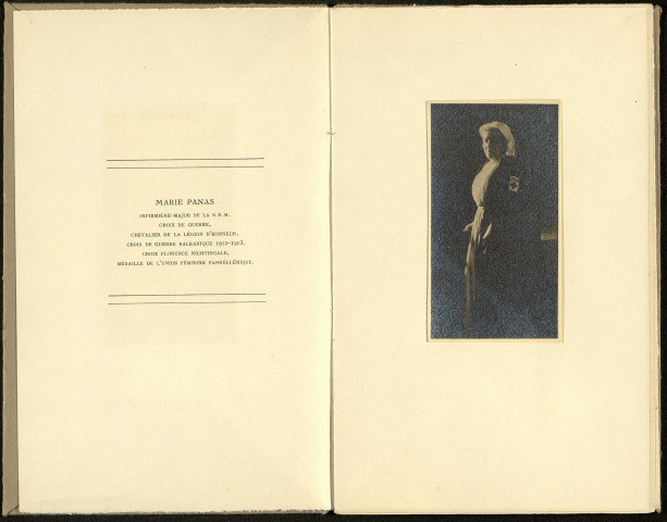 Madame Panas à l'ambulance chirurgicale automobile n° 21, 1916-1918