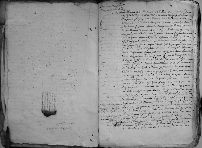 Etude de Me Jean Denis à Amiens (étude n°21). Minutes de l'année 1637