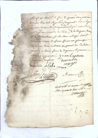 Etude de Me Firmin Magnier à Amiens (étude n°4). Minutes de l'année 1750