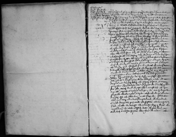 Etude de Me François Lecaron à Amiens (étude n°11). Minutes de l'année 1645