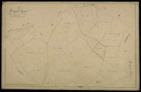 Plan du cadastre napoléonien - Mesnil-Bruntel (Mesnil Bruntel) : Bois Moncordel (Le), C