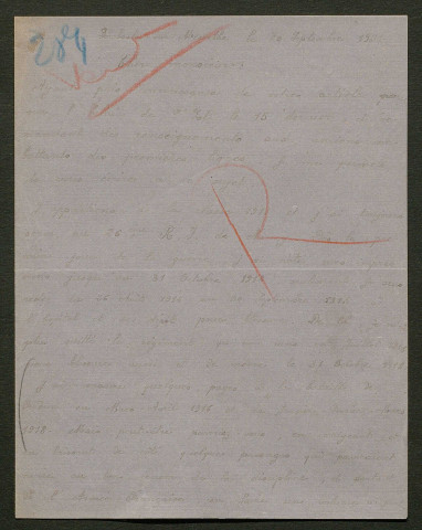 Témoignage de Dupéris, François et correspondance avec Jacques Péricard