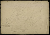 Plan du cadastre napoléonien - Martigny (Matigny) : Pâtures de Voyennnes, des Marais et des Vignes (Les), C