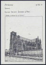 Amiens : église Sainte-Jeanne-d'Arc après la dépose de la flèche - (Reproduction interdite sans autorisation - © Claude Piette)