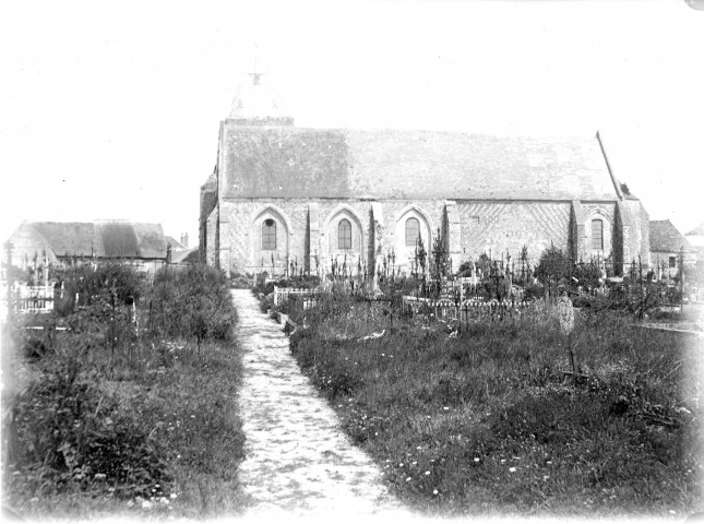 Eglise et le cimetière