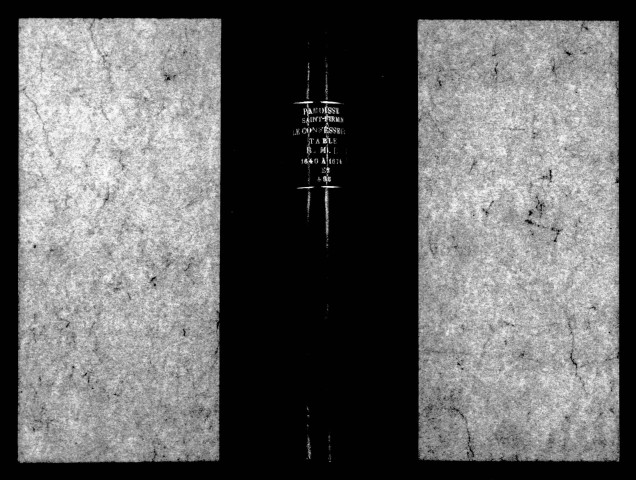 Amiens (Saint-Firmin-le-Confesseur) : tables alphabétiques (1640-1674)