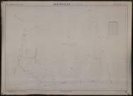 Plan du cadastre rénové - Agenville : feuille 5 (partie)