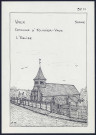 Vaux (commune d'Eclusier-Vaux) : l'église - (Reproduction interdite sans autorisation - © Claude Piette)