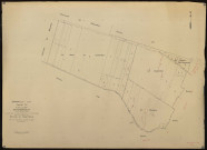 Plan du cadastre rénové - Bernaville : section ZC